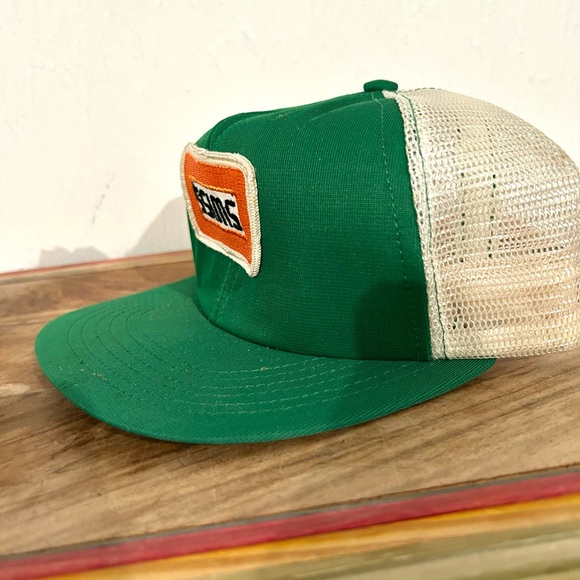 Vintage Sims Oil Co. Trucker patch Products U.S.A. Cap - Picture 7 of 8